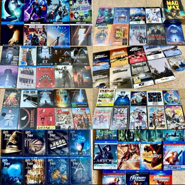スチールブック、ブルーレイ、DVD 洋画、海外ドラマ まとめ売り 未開封新品 日本語あり バラ売り 個別出品 映画 Blu-ray