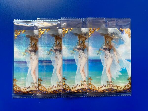 FGO ウエハース カード 水着獅子王 4枚