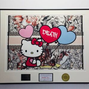 額装 額込 DEATH NYC 現代アート アートポスター ポップアート