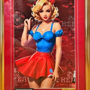 額装 額込 DEATH NYC マリリン・モンロー コカ・コーラ デスガール ポップアート アートポスター 現代アート