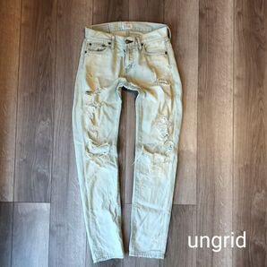 Ungrid ダメージデニム