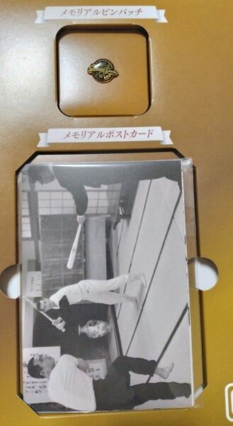 読売巨人軍宮崎キャンプ60年記念 メモリアルピンバッジ メモリアルポストカード