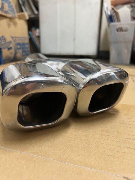 【新品】マフラーカッター オールステンレス 2本出し