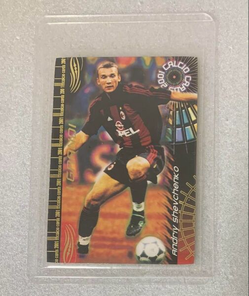 鬼レア Calcio Grandi 2001 Andriy Shevchenko Gold シェフチェンコ サッカー カード
