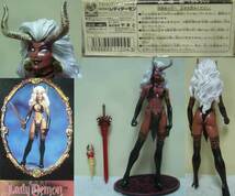 レディデーモン/ Lady Demon/クレイバーン ムーア/アクションフィギュア/ムーア アクション コレクティブル/外装難有/1997年産★新品_画像3