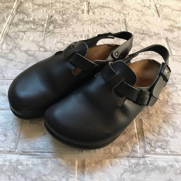 BIRKENSTOCK /ビルケンシュトック/TOKIO /トキオ/レザーストラップ /ブラック/37
