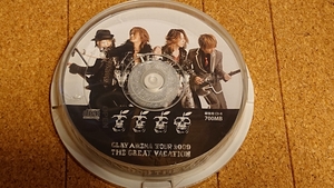 録音用CD-R 10枚セット(10枚全て違う写真プリント／700MB録音用ディスク)　GLAY ARENA TOUR 2009 THE GREAT VACATIONのツアーグッズ