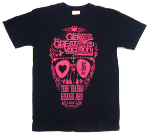 GLAY LOVETシャツ Sサイズ 「GLAY 15th Anniversary Special Live 2009 GLAY the GREAT Vacation in NISSAN STADIUM」Sサイズ　新品未使用