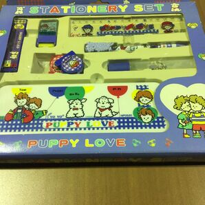PUPPY LOVE パピーラブ ステーショナリーセット 文具 セット 未使用