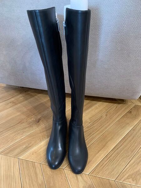 マイケルコース ロングブーツ 黒 新品