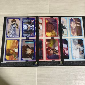 ガンダム 水星の魔女 コラボクリアシート 3種コラボオリジナルクリアシート 3枚