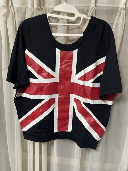 ユニオンジャック Tシャツ レディース M ブラック