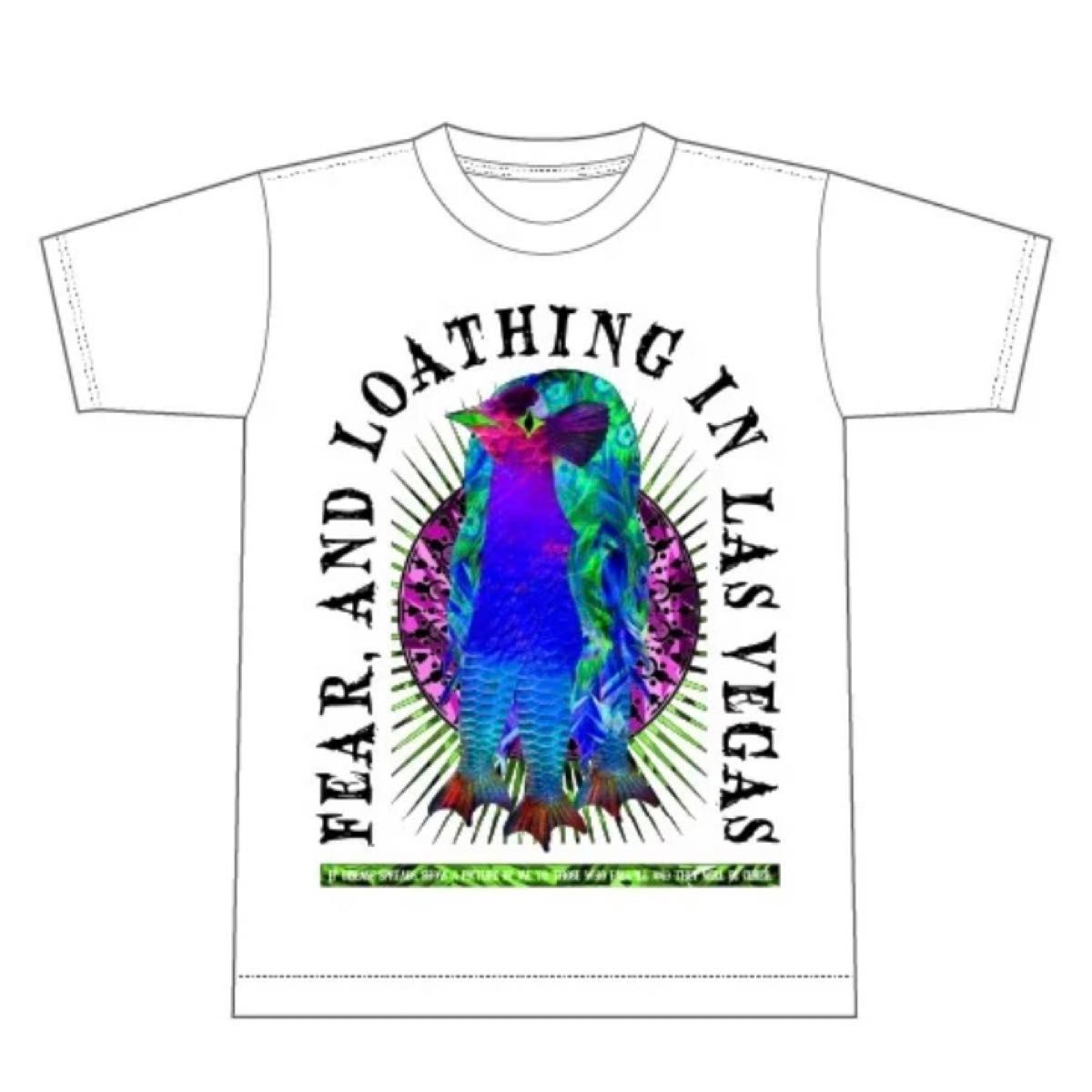 [新品未開封] AMABIE Tシャツ(白)／Fear, and Loathing in Las Vegas