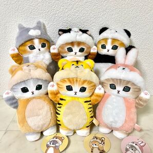 mofusand 新品 着ぐるみにゃん ぬいぐるみ SS 6点セット
