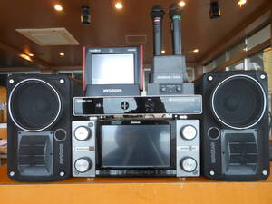 カラオケ・新機種・JOYSOUND・JS-FX・JR-300ナビ・アンプ・マイクセット・スピーカセット・完動品・家庭用・安心長期サポート