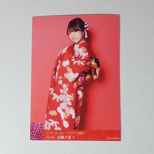 NMB48 福袋 2019 1月 January-rd 加藤夕夏 B 生写真