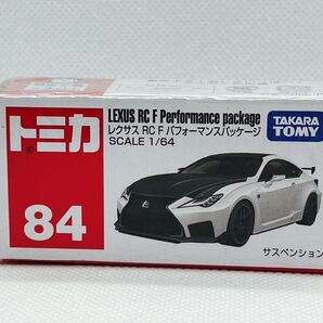 トミカ84 レクサス RC F パフォーマンスパッケージ【新品未開封品】