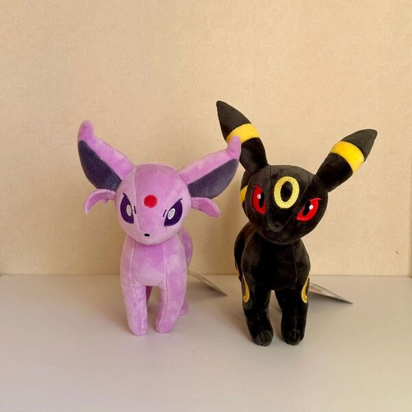 ポケモン ブラッキー・エーフィ*ぬいぐるみ