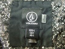VOLCOM ボルコム ボタン ジャケット SIZE:S 黒 送料1000円～_画像6