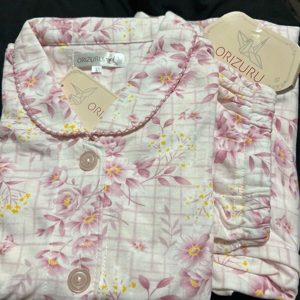 レディース ORIZURU やわらかパジャマ 新品 タグ付き L サイズ