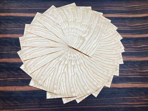 タモ突板20枚、送料無料!天然木 230mm×120mm×0.2mm DIYスピーカー工作ギター楽器テーブル脚ハンドメイド家具アンティーク調リメイク机