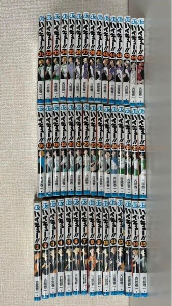 ハイキュー コミック 全巻セット 全巻ビニールカバー付き 古舘春一