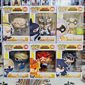 【Funko POP】ファンコポップ 僕のヒーローアカデミア プロヒーロー 6種