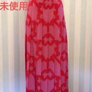 【MSGM】新品未使用 華やか M ロングプリーツスカート