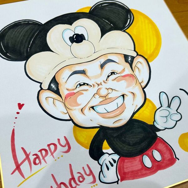 似顔絵師が描く似顔絵オーダー 還暦祝 緑寿祝 古希祝 喜寿祝 米寿祝 傘寿祝 卒寿祝 白寿祝 金婚式 記念日 誕生日 結婚式 両親