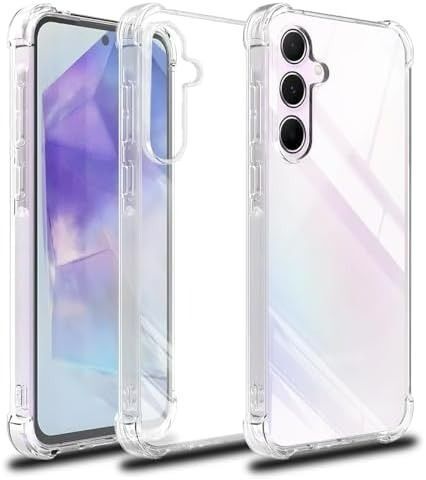 Galaxy A55 5G ケース クリアファミリースマホ 保護ケース ソフト