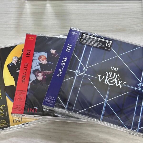 INI CD 7th シングル THE VIEW 三形態セット
