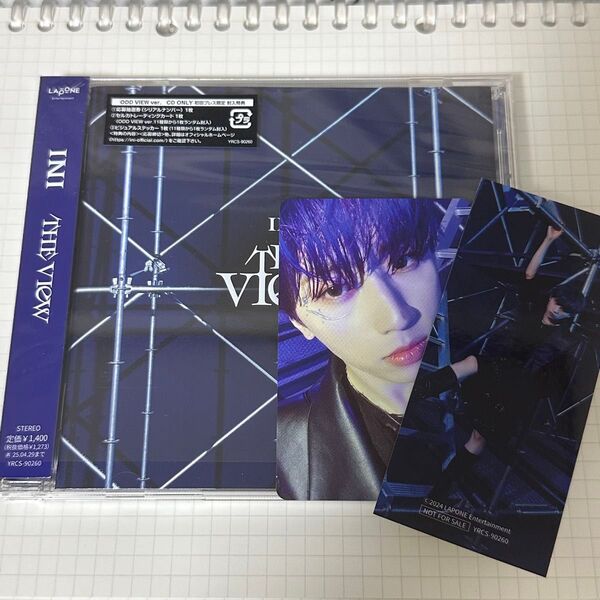 THE VIEW 通常盤 トレカ・ステッカー付き 許豊凡