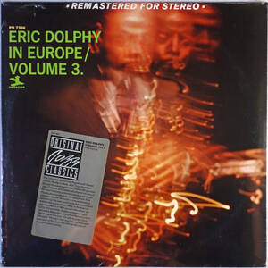 ◆ERIC DOLPHY/IN EUROPE VOLUME 3 (US OJC LP/Sealed)