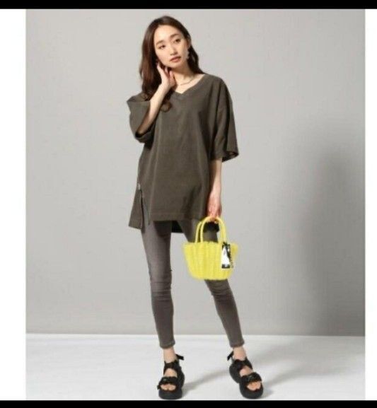 JEANASIS サイドZIP TEE