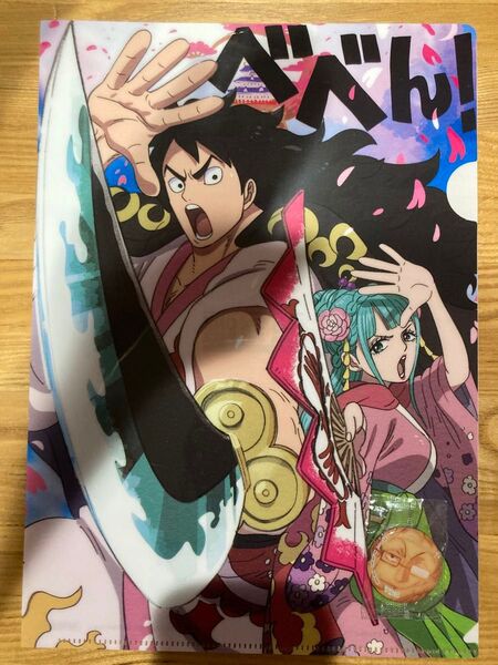 ワンピース くら寿司 ファイルとマグネット