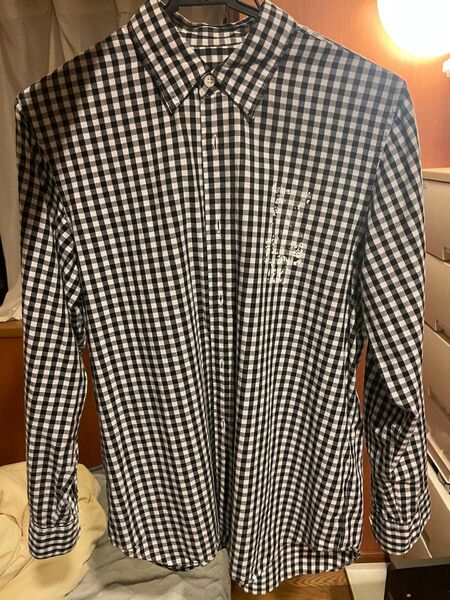 BLACK COMME DES GARONS コムデギャルソン チェックシャツ 長袖シャツ
