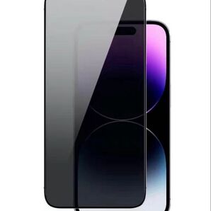 【覗き見防止】 iPhone 16 ガラスフィルム 9H 全面保護
