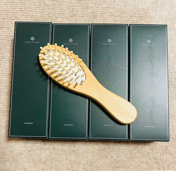 5つ星ホテル ホテルアメニティ ROKU KYOTO ヘアブラシ4本セット