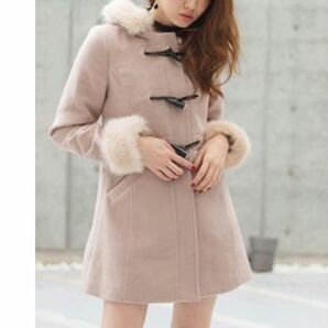 価格相談不可☆BIGファーダッフルコート。000476451220