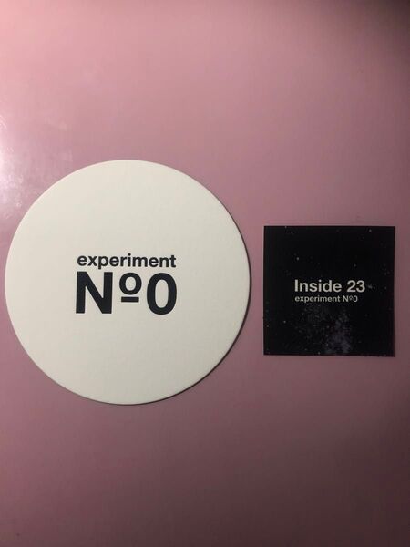 inside23 亀梨和也 オリジナルコースター&ステッカー