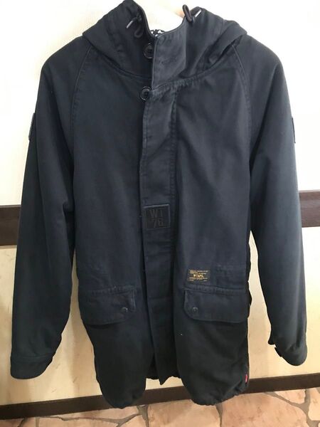 【新品未使用タグ付き】WTAPS ‘M-64’ミリタリーモッズコート 14AW ネイビー