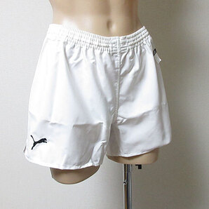 体操服★小学校 中学校 高校★サッカー ショートパンツ★PUMA プーマ★PM-842L★ホワイト×ブラック★Mサイズ★未使用