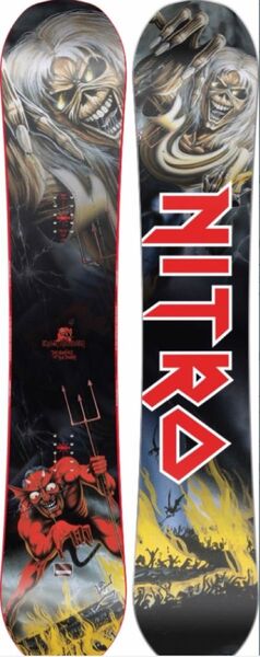 NITRO X IRON MAIDEN BEAST BOARD アイアン・メイデン ビースト スノーボード ニトロ