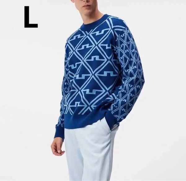 J.LINDEBERG ジェーリンドバーグ メンズゴルフウェア ニット L