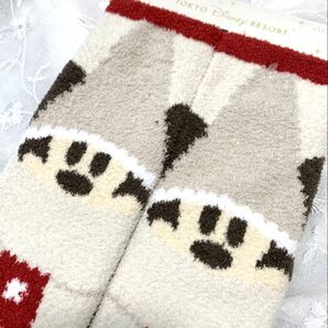 【新品未使用】リルリンリン 2024 ルームソックス 靴下 クリスマスディズニー 妖精 ミッキー お顔厳選 ディズニーリゾート