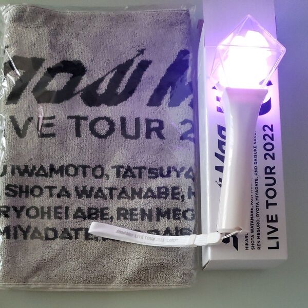 Snow Man LIVE TOUR20224タオル&ペンライト2本