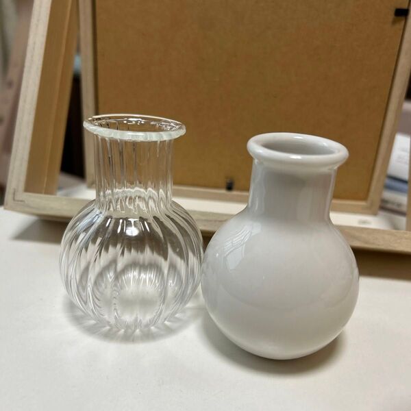 無印良品MUJI ガラスと陶器のアロマポットセット