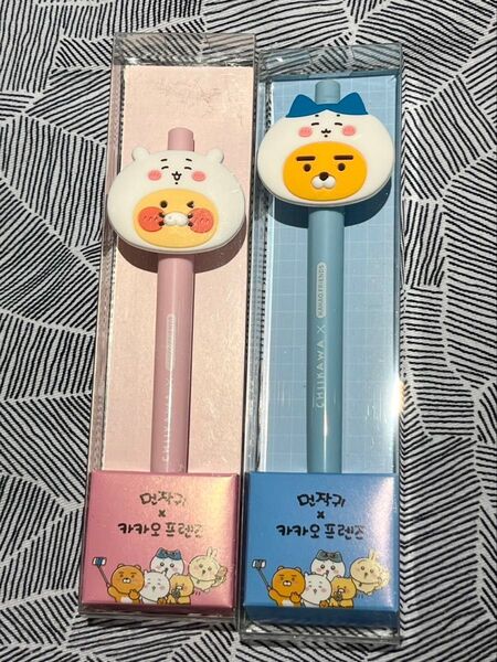 日本未発売 ★ 韓国 カカオフレンズ ちいかわ ペン 2種セット カカオフレンズ