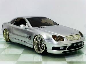 ■HOTWHEELS 1/24（MID SIDE）MERCEDES BENZ SL55■DROP STARE メルセデスベンツ