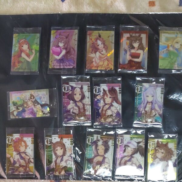 【未開封】ウマ娘 ウエハース Special R 14枚セット 内ドレスレア6枚